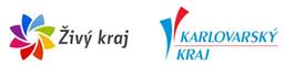 Logo Živého kraje a Karlovarského kraje